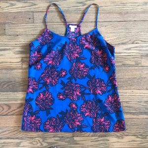 J.Crew Silky Racer Back Tank Top